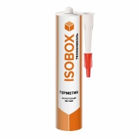 Товар Герметик ISOBOX акриловый универсальный белый 260мл можно заказать с доставкой Герметик ISOBOX акриловый универсальный белый 260мл купить в Новосибирске