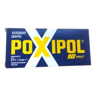 Товар Клей Холодная сварка Poxipol 14мл прозрачная можно заказать с доставкой Клей Холодная сварка Poxipol 14мл прозрачная купить в Новосибирске